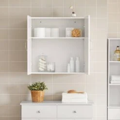 Meuble Haut De Salle De Bain FRG231-W -Le Coin Bain Parfait Boutique 181db3d794734dc1881323bc801eaa26