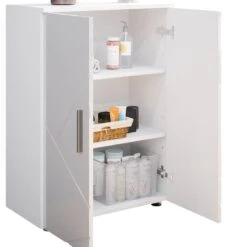 Armoire Irma Blanc Brillant -Le Coin Bain Parfait Boutique 197edb7459484d2499ae2e1997effd72