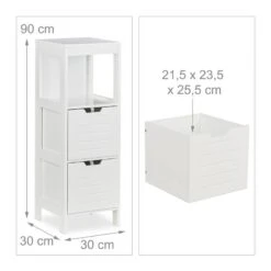 Armoire De Salle Bain Blanche -Le Coin Bain Parfait Boutique 1c1eda0f708845fea382a615d3615371