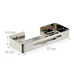 Etagère De Douche En Acier Inoxydable -Le Coin Bain Parfait Boutique 1c3500753a0f48d7ad2623b6b52014e5
