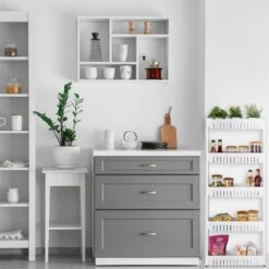 Étagère De Cuisine à Roulettes 5 Niveaux -Le Coin Bain Parfait Boutique 2384113481cb4d8382c3caa7d01d71cd