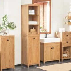 Colonne De Salle De Bain Naturel BZR95-N -Le Coin Bain Parfait Boutique 2cb54b59a87c4d7c8620918a2dc88b2d