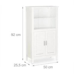 Armoire De Salle De Bain Sur Pied LAMELL -Le Coin Bain Parfait Boutique 2de77080bd8f47fea8039508068c74bf