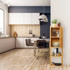 Étagère De Salle De Bain En Bambou Porte -Le Coin Bain Parfait Boutique 2e1ee19bc20643ddba32f50b4f60f086