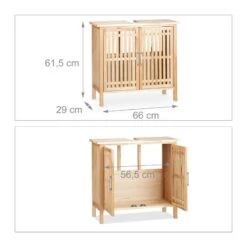 Meuble Dessous De Lavabo En Noyer -Le Coin Bain Parfait Boutique 32d4d7132f3a409487dcd784290b644d