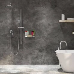 Etagère De Douche En Acier Inoxydable -Le Coin Bain Parfait Boutique 3ae4b7d2cce64821ac5f6d81576b3bc5