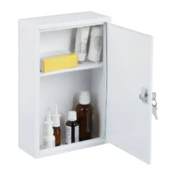 Armoire à Pharmacie Verrouillable -Le Coin Bain Parfait Boutique 41ce4a4dc69d4e22b0fb61a15ed0a577