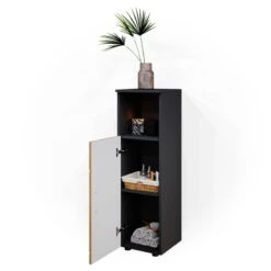 Chiffonnier Irma Anthracite Brillant 24 Chiffonnier Irma Anthracite Brillant -Le Coin Bain Parfait Boutique 4224dba4246b45e29d5d209bd8e658af