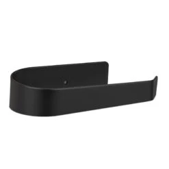 Porte-papier Toilette Noir En Inox