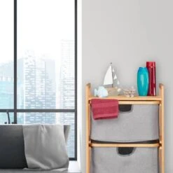 Panier à Linge En Bambou à 3 Corbeilles -Le Coin Bain Parfait Boutique 473f659be7e7496a8462c7a70f2cd406