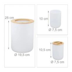 6 Accessoires Salle De Bain En Bambou -Le Coin Bain Parfait Boutique 478e5601026e42e4ad6e0b092bd932d3