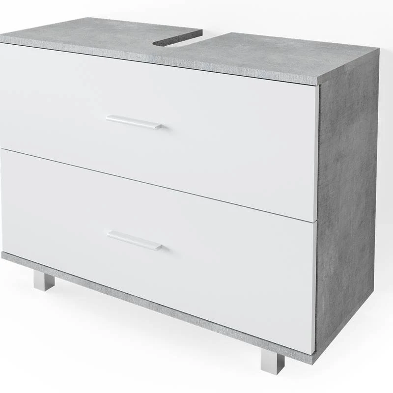 Salle De Bains Ilias Béton (2 éléments) 5 Salle De Bains Ilias Béton (2 éléments) – Image 5