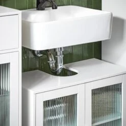 Meuble Sous Lavabo BZR115-W -Le Coin Bain Parfait Boutique 492f5d84f5f3461bbcec026e7c7cae8f