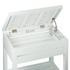 Étagère De Salle De Bains Bambou Blanc -Le Coin Bain Parfait Boutique 4aad8ee74db74c9690f092eb8a10f697