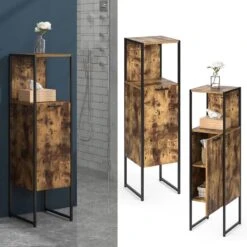 Chiffonnier Fyrk Vieux Bois/noir -Le Coin Bain Parfait Boutique 4acc48d5184c4d39bd56756fde5bfab9