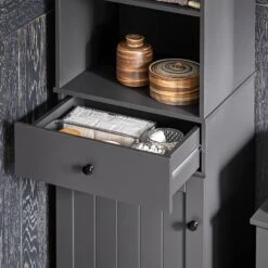 Meuble Colonne De Salle De Bain BZR17-W -Le Coin Bain Parfait Boutique 4cce2f163ce1428d9149914aa31ee3fb