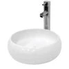 Vasque Ronde 400x350x155 Mm Blanc