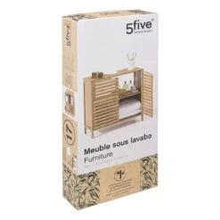 Meuble Lavabo En Bambou SICELA -Le Coin Bain Parfait Boutique 508f36d075e24c87a38b41b9344b1667