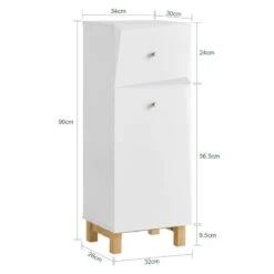 Armoire Salle De Bain BZR93-W -Le Coin Bain Parfait Boutique 51d26e09e0194a2fb9e681cdb0b48431