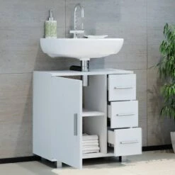 Meuble Sous-lavabo Ilias 60cm Blanc -Le Coin Bain Parfait Boutique 520b55cd159a48459b64751358644760