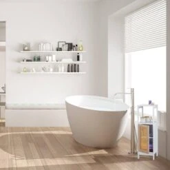 Étagère De Salle De Bain 3 Compartiments -Le Coin Bain Parfait Boutique 524685d32588431dbff083eac96102a7