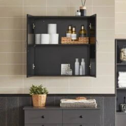 Meuble Haut De Salle De Bain FRG231-W -Le Coin Bain Parfait Boutique 533305f42a474c209df0bd072717133d