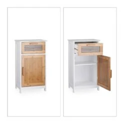 Armoire Basse Salle De Bain Blanc Bois -Le Coin Bain Parfait Boutique 5363cd9648494ed0aea16f015532041f
