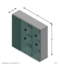 Meuble Salle De Bain 3 Portes Zamora -Le Coin Bain Parfait Boutique 54864479485e4f07a07b71fe7c5175b5