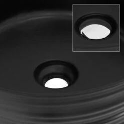 Lavabo Ø 41x18cm Noir Céramique -Le Coin Bain Parfait Boutique 54ebe9b89b3243429baad55708e1e624