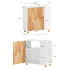 Meuble Sous Vasque BZR75-W -Le Coin Bain Parfait Boutique 60a967adbd974277aa98ac8e8f1dc842