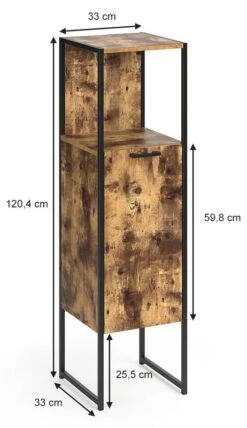 Chiffonnier Fyrk Vieux Bois/noir -Le Coin Bain Parfait Boutique 60b95bdb147140318a707b29c32b0b47.cropped 211 3 574 993.processed