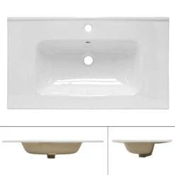 Vasque 81x16,5x46 Cm Blanc -Le Coin Bain Parfait Boutique 6170c67a12504570ad6f1065cce2ba1b