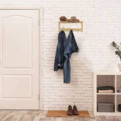 Étagère Murale Avec Patères -Le Coin Bain Parfait Boutique 61ac7be1a5cf4d60b77ee9c23a2f244c