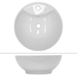 Vasque Ronde Ø 455x185 Mm Blanc -Le Coin Bain Parfait Boutique 64e4c7ce36ce46e980b709d9b31e4b79