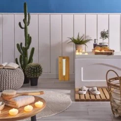 Porte-rouleau Autonome En Bambou -Le Coin Bain Parfait Boutique 66c217cb6a5443f3a7e1448e6687040b