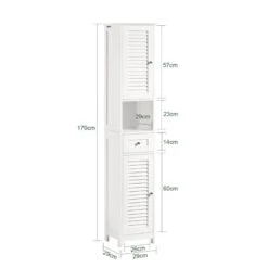 Meuble Colonne Salle De Bain FRG236-DG -Le Coin Bain Parfait Boutique 67be4f4fb1a14bce90bbd84f257034df