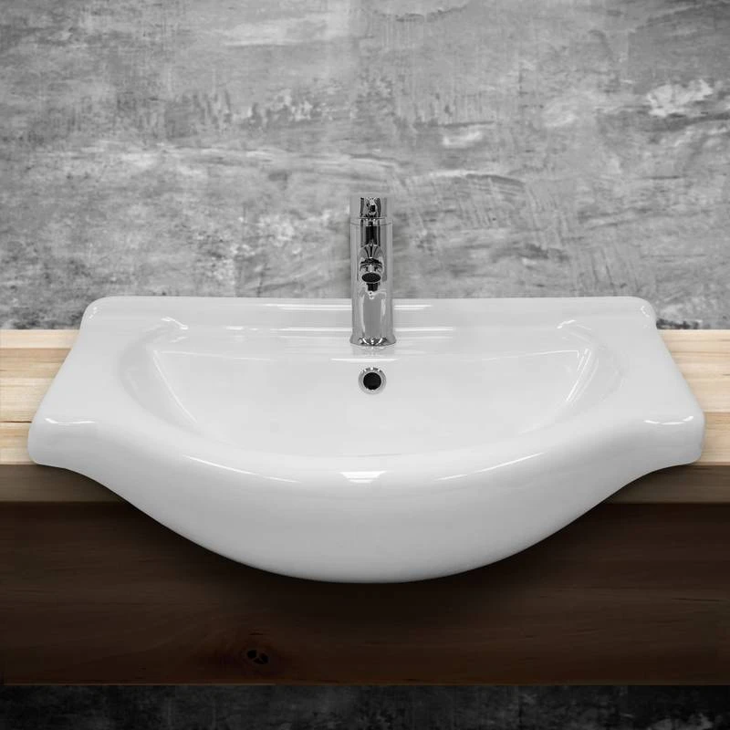 Vasque 67,5x51,5x21,5 Cm Blanc 2 Vasque 67,5x51,5x21,5 Cm Blanc – Image 2