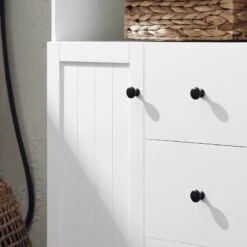 Meuble Bas De Salle De Bain BZR107-W -Le Coin Bain Parfait Boutique 6ef5811a592148e09417e5904bc8d46e