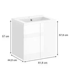 Salle De Bains Izan Blanc (2 éléments) 11 Salle De Bains Izan Blanc (2 éléments) -Le Coin Bain Parfait Boutique 6f5af2c60f1b4956a882d78d376fbd5e