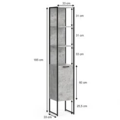Colonne De Salle De Bain Fyrk Béton -Le Coin Bain Parfait Boutique 6fe0ac68f0b74fc5a502463ccdcf1842