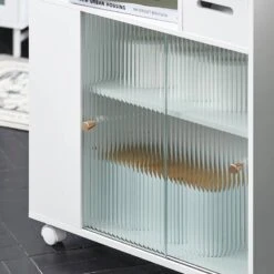 Armoire WC Roulante BZR117-W -Le Coin Bain Parfait Boutique 712b1405b3984833967dbfc5fc572079