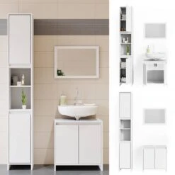 Salle De Bain Emma Blanc (3 élém.) 9 Salle De Bain Emma Blanc (3 élém.) -Le Coin Bain Parfait Boutique 716a175de6a745fcb37c59b7795b3aa8