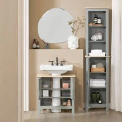 Meuble Sous Vasque BZR69-II-HG -Le Coin Bain Parfait Boutique 736e4bb802964c159b2310fda5c50e27