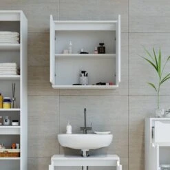 Armoire De Toilette Ruben Blanc -Le Coin Bain Parfait Boutique 7a86ae5ccd42410b9b8a78c433600c43