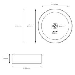 Lavabo Ronde Avec Trop-plein Noir -Le Coin Bain Parfait Boutique 7af809c8e6ad4e7da7fb7d31c4f8aa7c