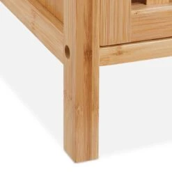 Meuble Sous Lavabo En Bambou 2 Portes -Le Coin Bain Parfait Boutique 7f080eaa011a42d9b56e09771a8f1b22