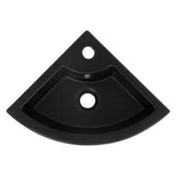 Lavabo D'angle 46x33x13cm Blanc -Le Coin Bain Parfait Boutique 82346eeb810e4ef39b9f020386703a59