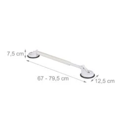 2xPoignée Ventouse Extensible Taille XL -Le Coin Bain Parfait Boutique 839634a472634d10b76d10f632c0be4d