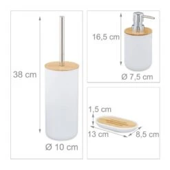 6 Accessoires Salle De Bain En Bambou -Le Coin Bain Parfait Boutique 839a16237ad749fe988bfdfc599bf25f