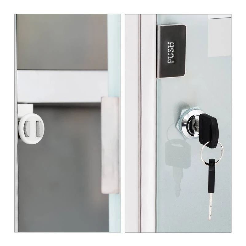 Armoire à Pharmacie EMERGENCY Acier Inox 5 Armoire à Pharmacie EMERGENCY Acier Inox – Image 5